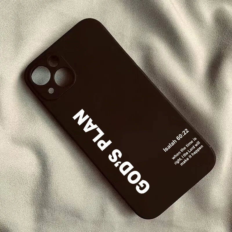 God’s Plan Verse iPhone Case 