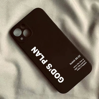 God’s Plan Verse iPhone Case 