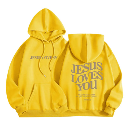Jesus Loves You Hoodie 