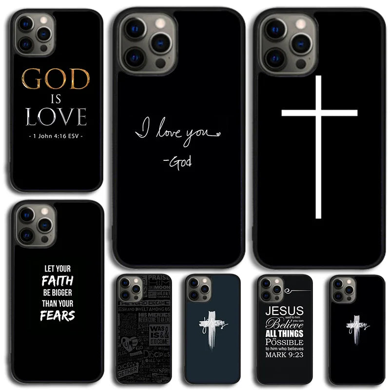Faith in Christ iPhone Case
