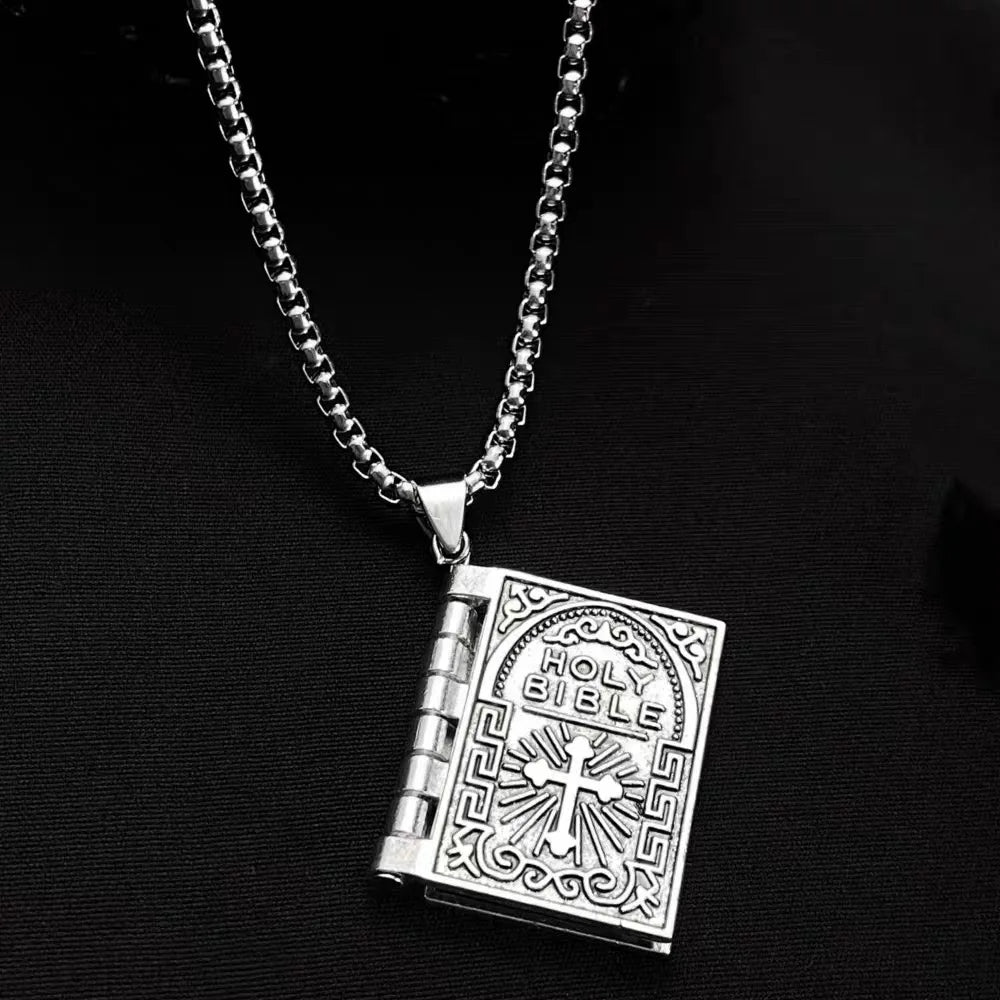 Bible Lord's Prayer Necklace