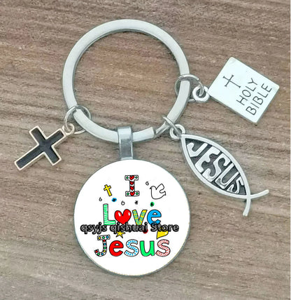 Christian Medallion Keyring Collection