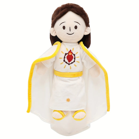 Sacred Heart Fatima Plush Doll 