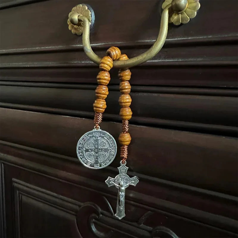 St. Benedict Pocket Rosary with Crucifix