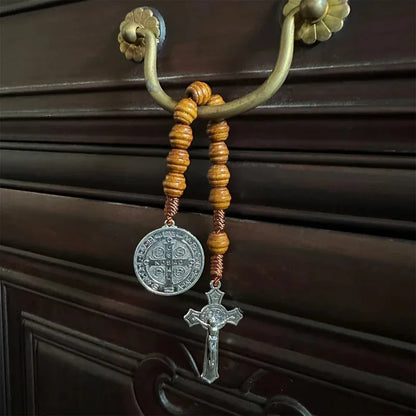 St. Benedict Pocket Rosary with Crucifix