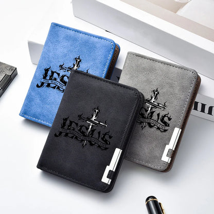 Jesus Cross Bifold Wallet