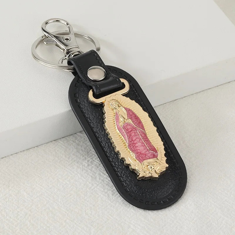 Chaveiro com charme do ícone Guadalupe