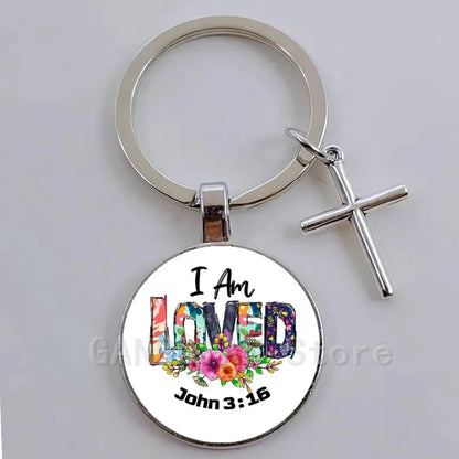 Inspirational Medallion Keyring