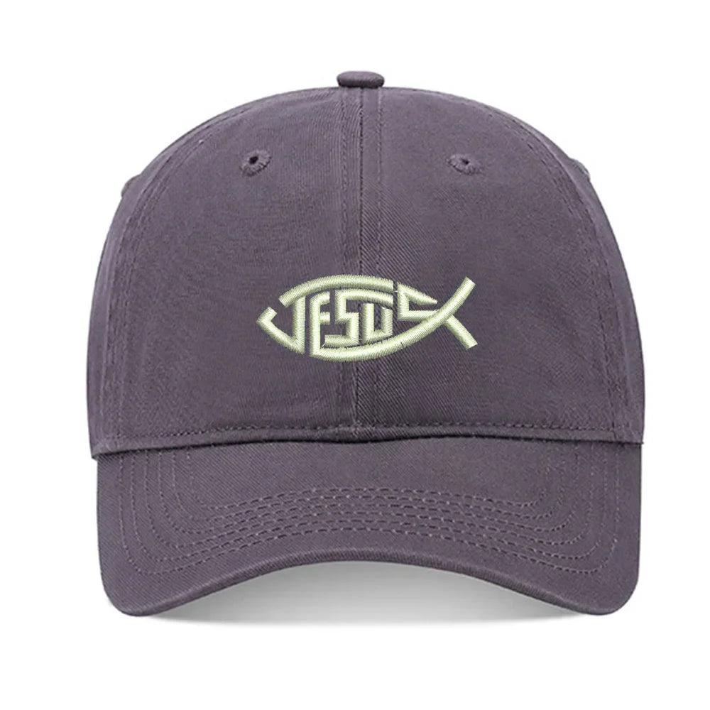 Ichthys Jesus Fish Cap