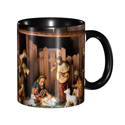 Gesù chiama tazza di ceramica cristiana