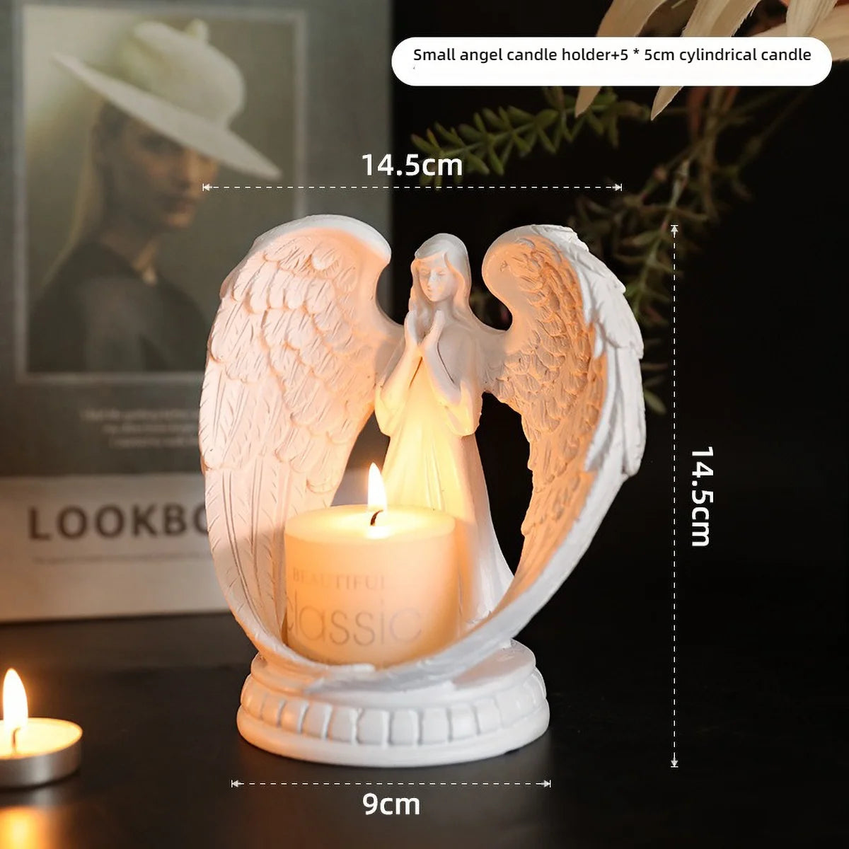 Angel Wing Tea Candle Holder