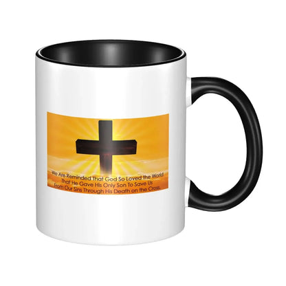 Caneca Cruz Cristã de Jesus