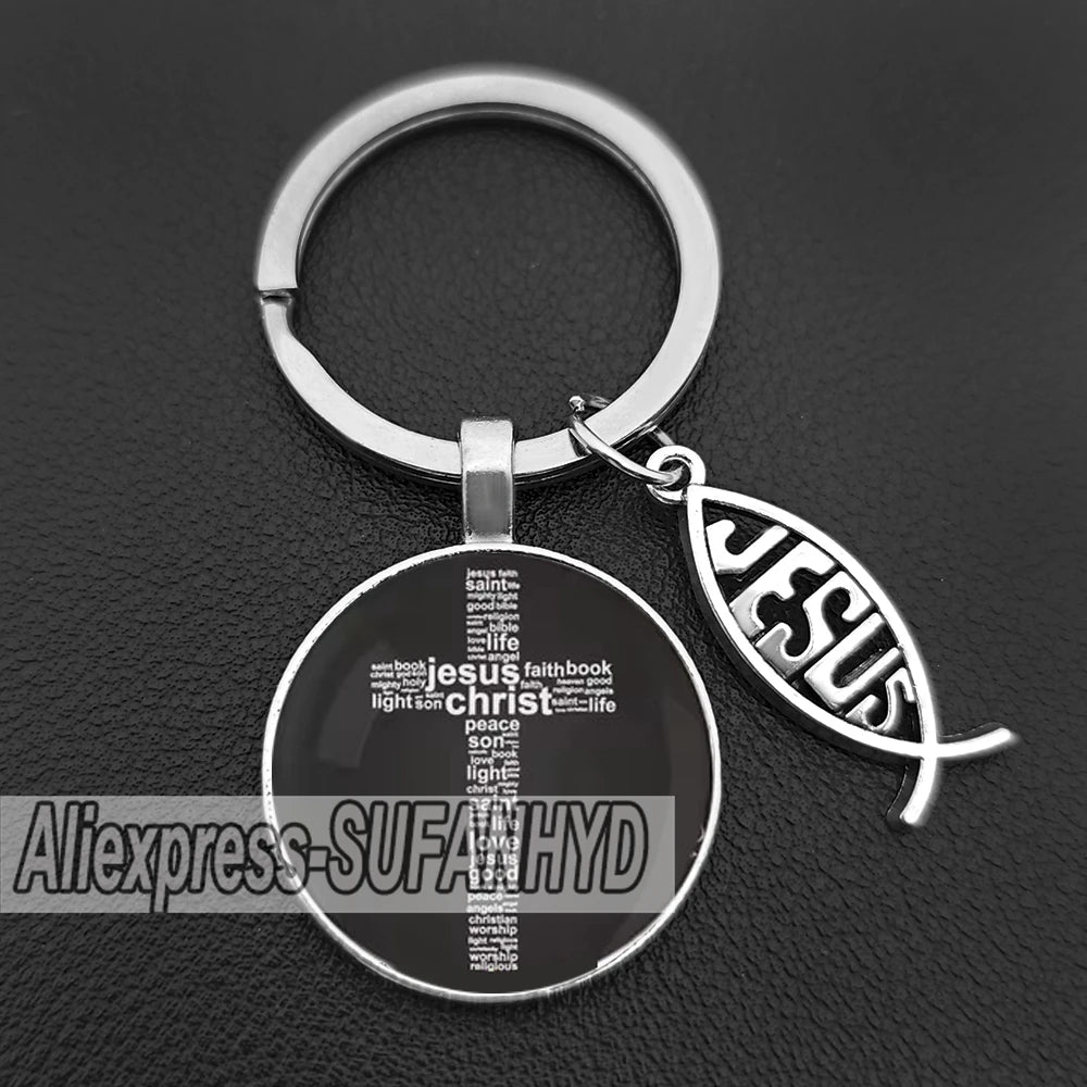 Devotional Medallion Keyring Set