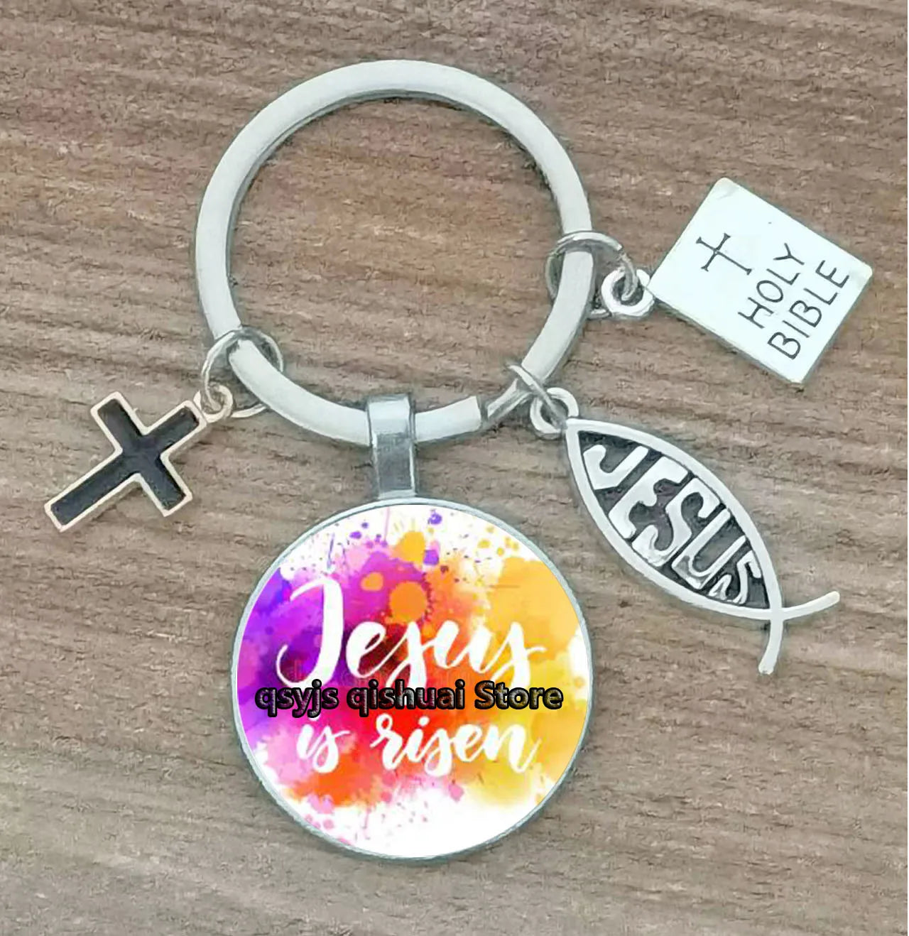 Christian Medallion Keyring Collection