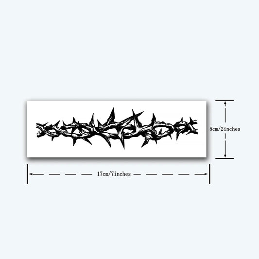 Crown of Thorns Temporary Tattoo