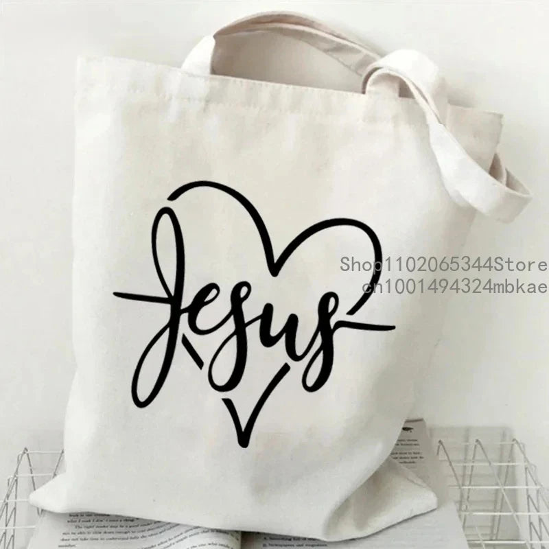 Modern Faith Statement Tote Bag