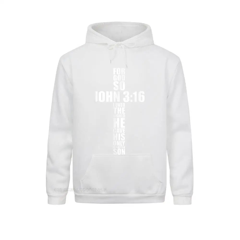 John 3:16 Christian Hoodie 