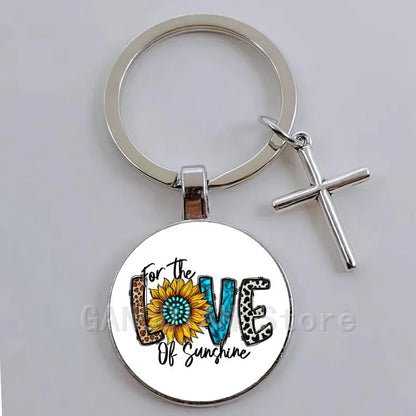 Inspirational Medallion Keyring