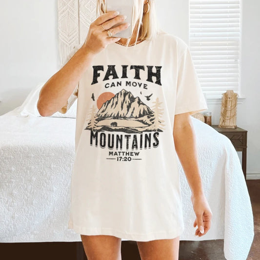 Matthew 17:20 Verse T-Shirt 