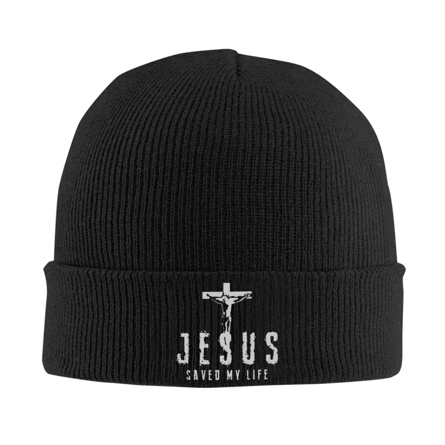 Gorro Cruz Jesus Salvou Minha Vida