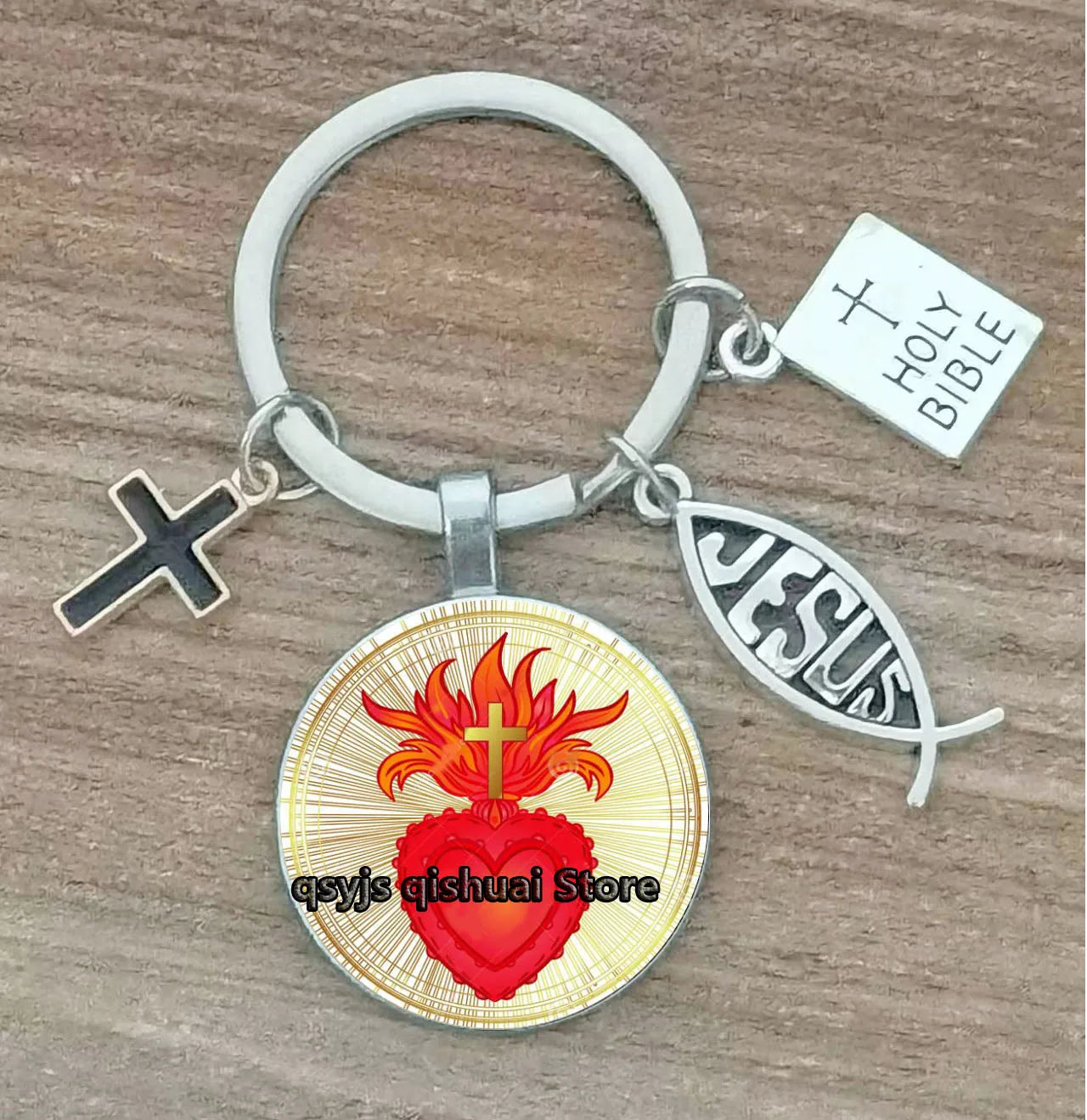 Christian Medallion Keyring Collection