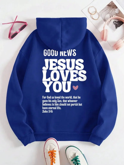 Jesus Loves You Hoodie 