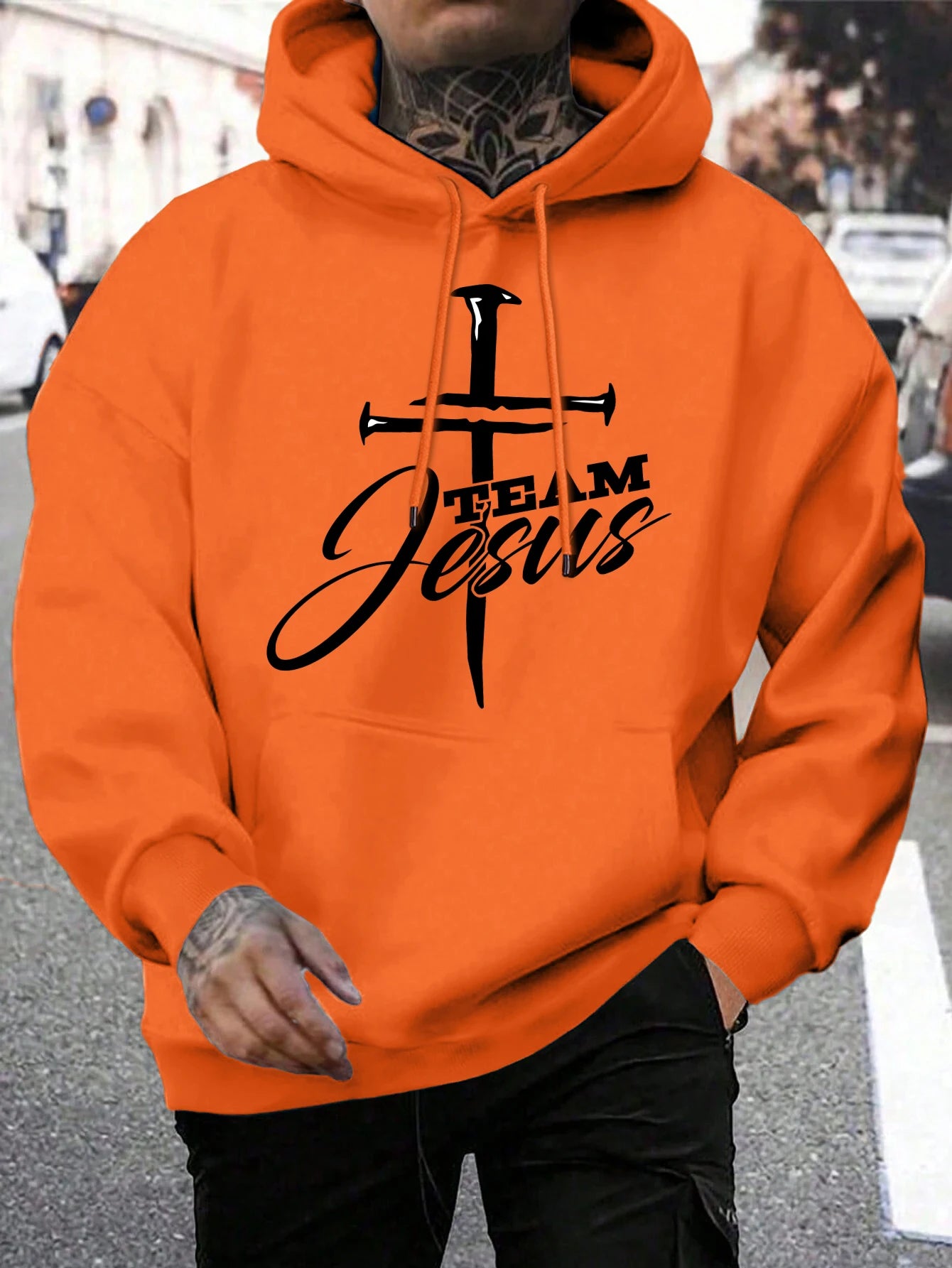 Team Jesus Letter Sweatshirt 