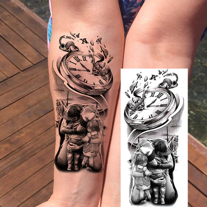Jesus Fake Tattoo Sleeve Sticker 