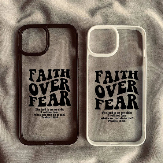 Faith Over Fear iPhone Case