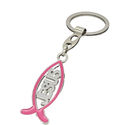 Jesus Fish Keyring