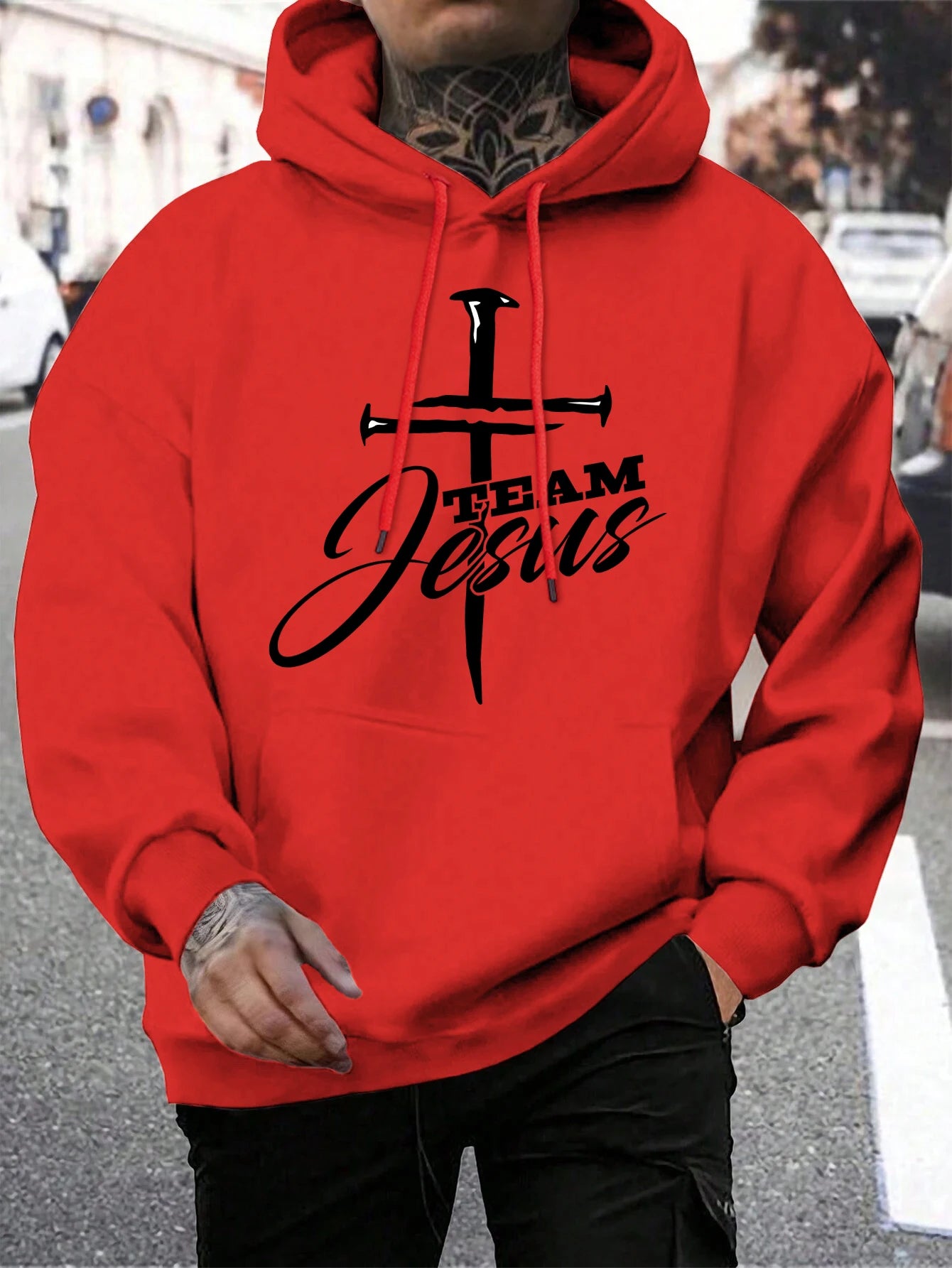 Team Jesus Letter Sweatshirt 