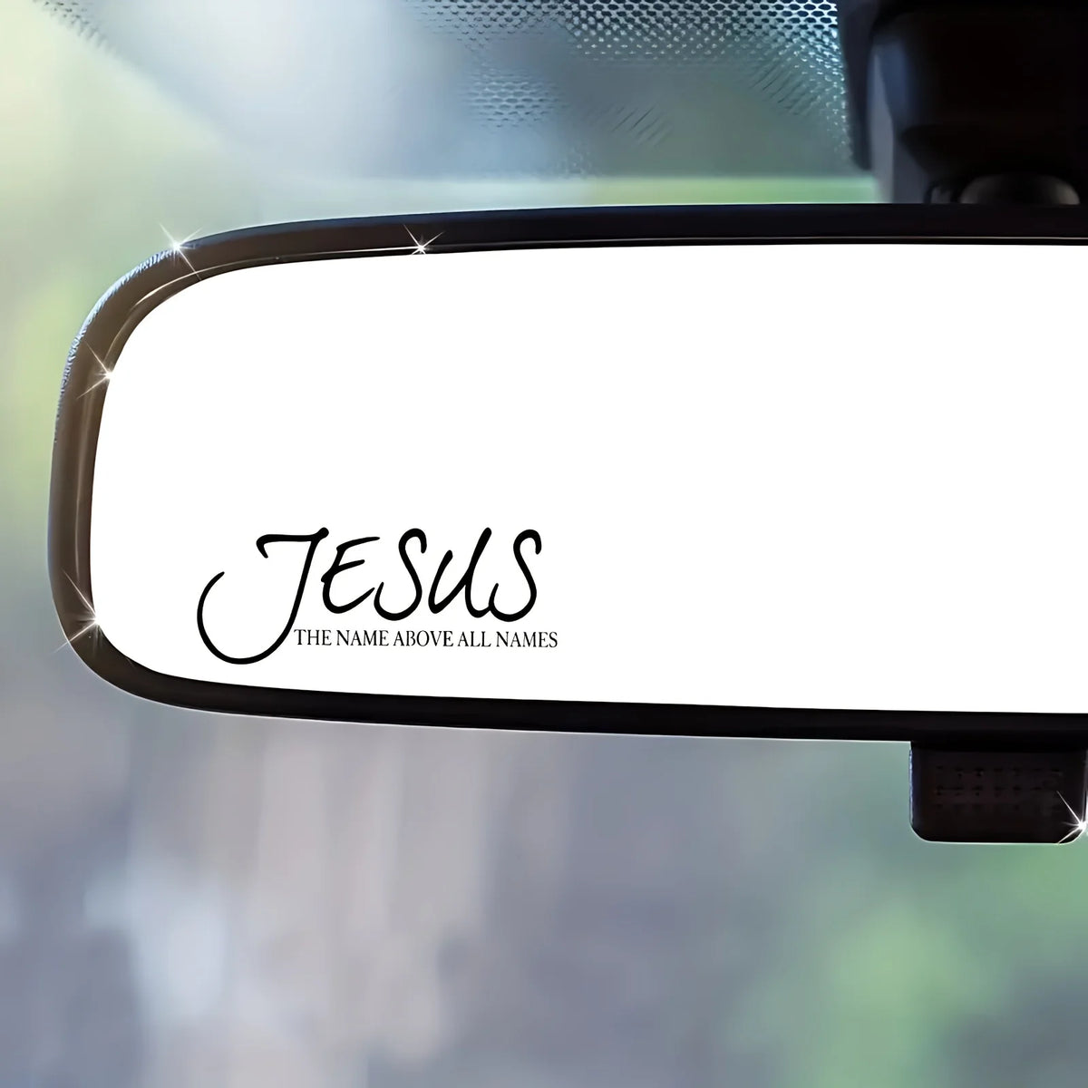 Name Above All Names Bible Verse Car Sticker, Vinyl Decal