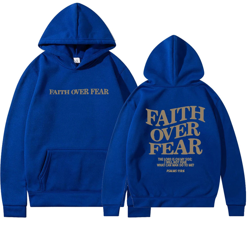 Faith Over Fear Oversized Hoodie