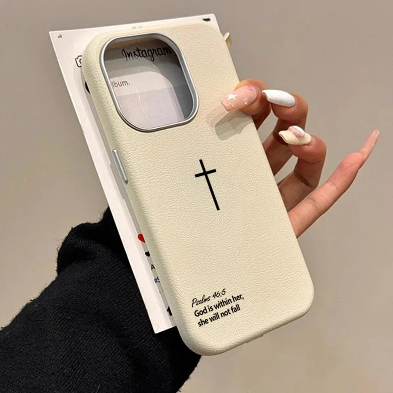 Cross & Scripture Phone Case