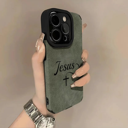 Jesus Print iPhone Case