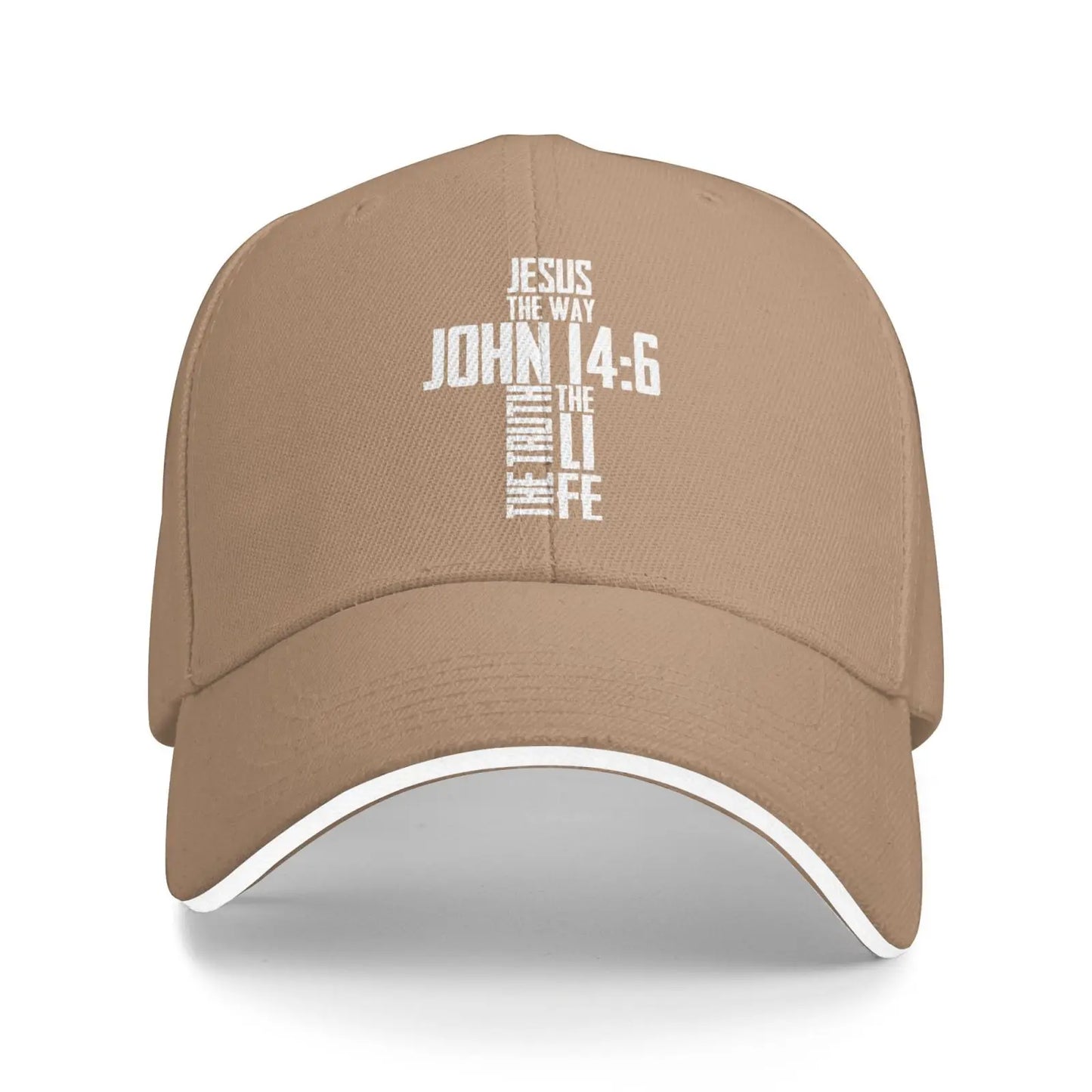 John 14:6 Cross Cap