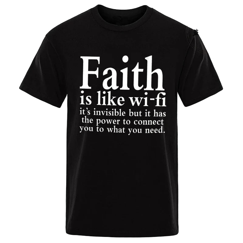 Faith Is Like WiFi Shirt 