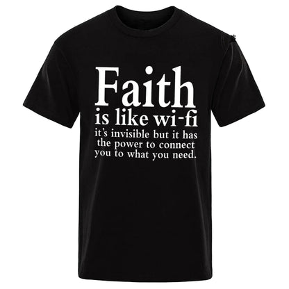 Faith Is Like WiFi Shirt 