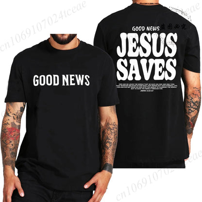 Good News Jesus Saves T-Shirt