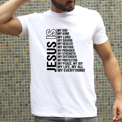 Jesus Christ 3D Printed T-Shirt for Men 