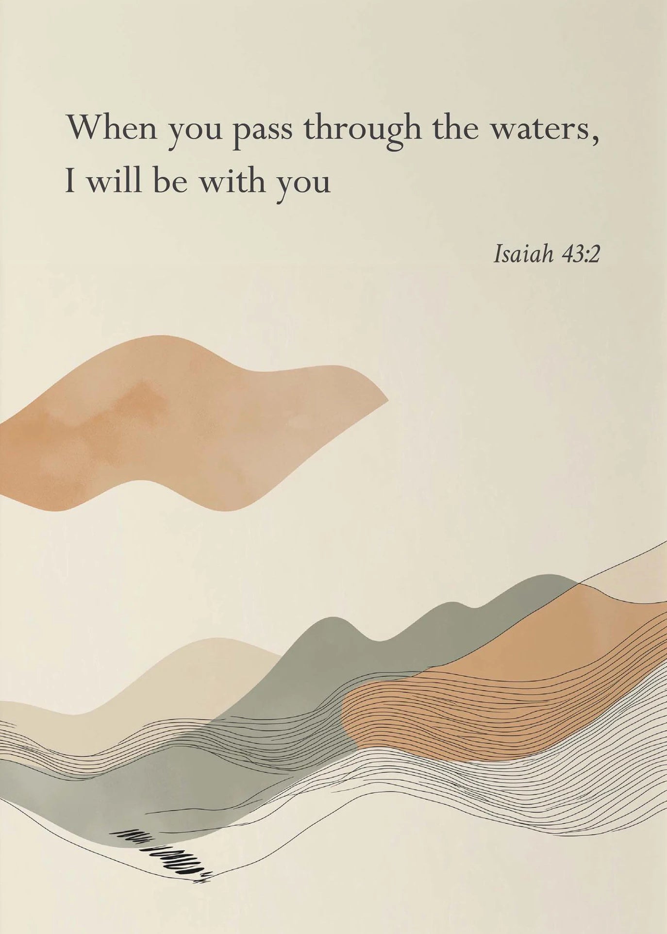 Christian Bible Verse Wall Art Decor 