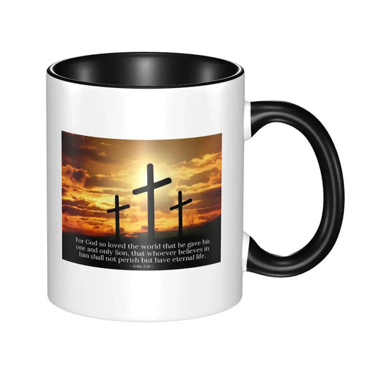Caneca Cruz Cristã de Jesus