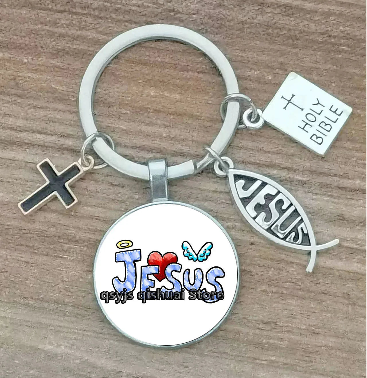 Christian Medallion Keyring Collection