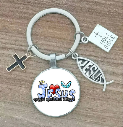 Christian Medallion Keyring Collection