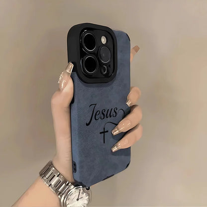 Jesus Print iPhone Case