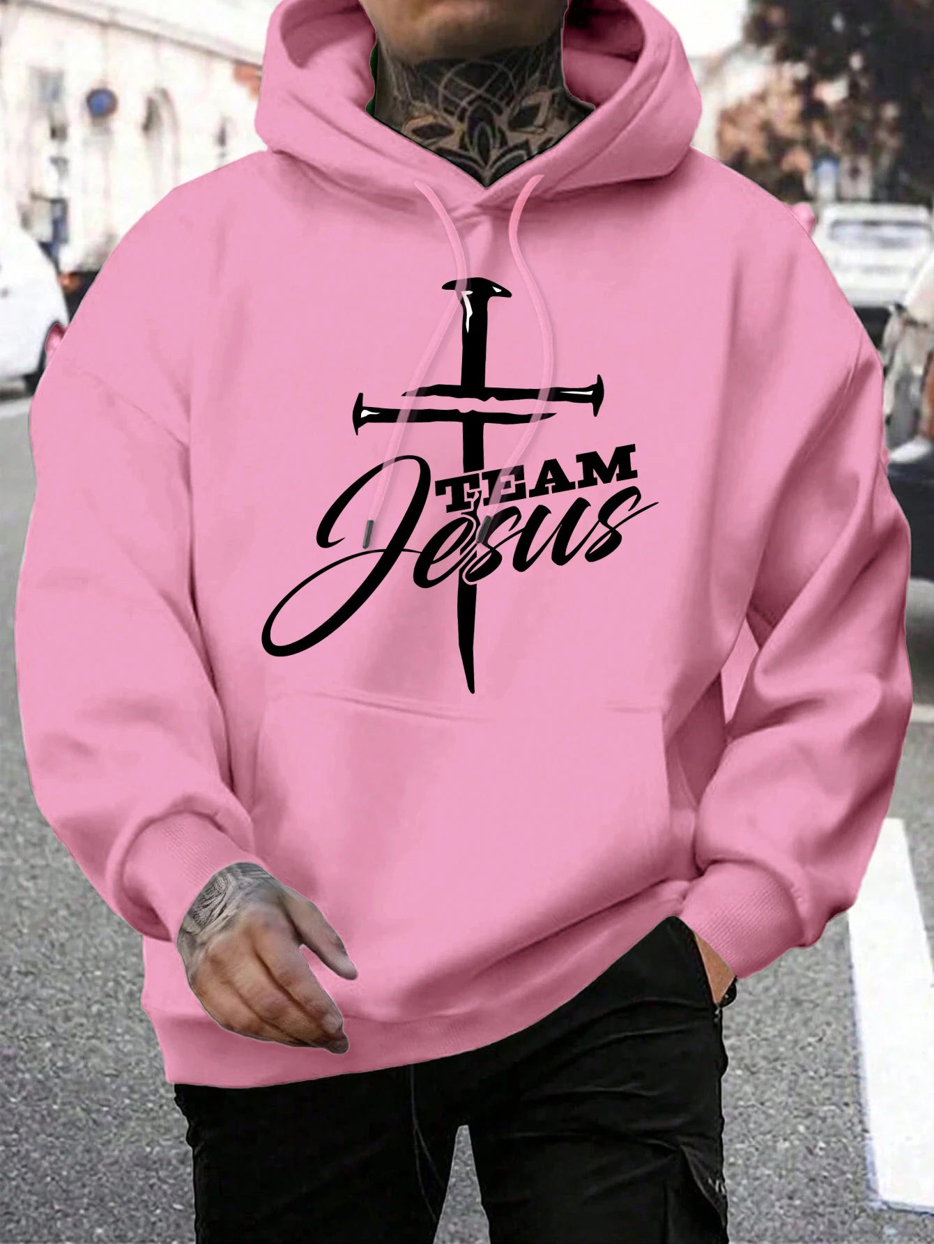 Team Jesus Letter Sweatshirt 