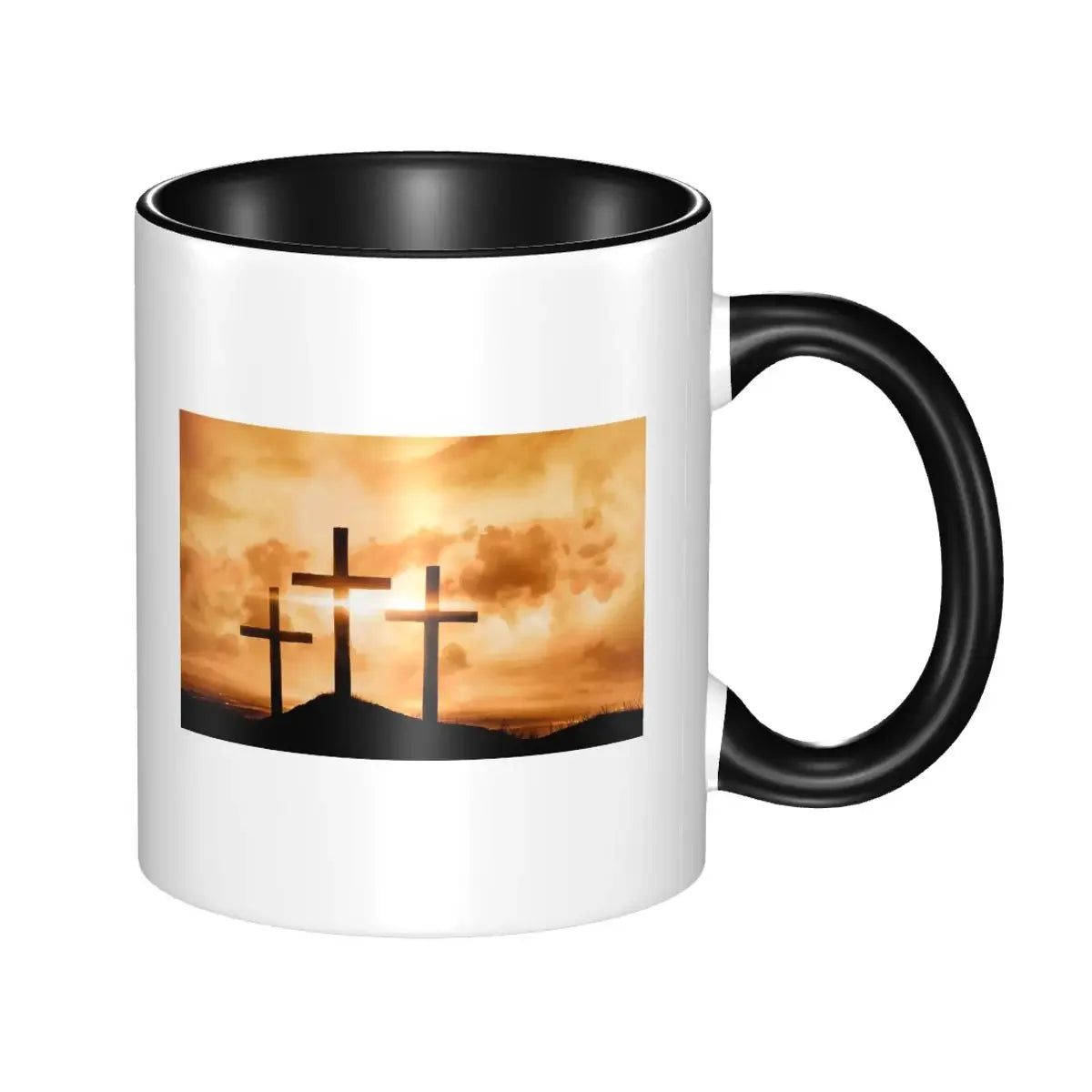 Caneca Cruz Cristã de Jesus