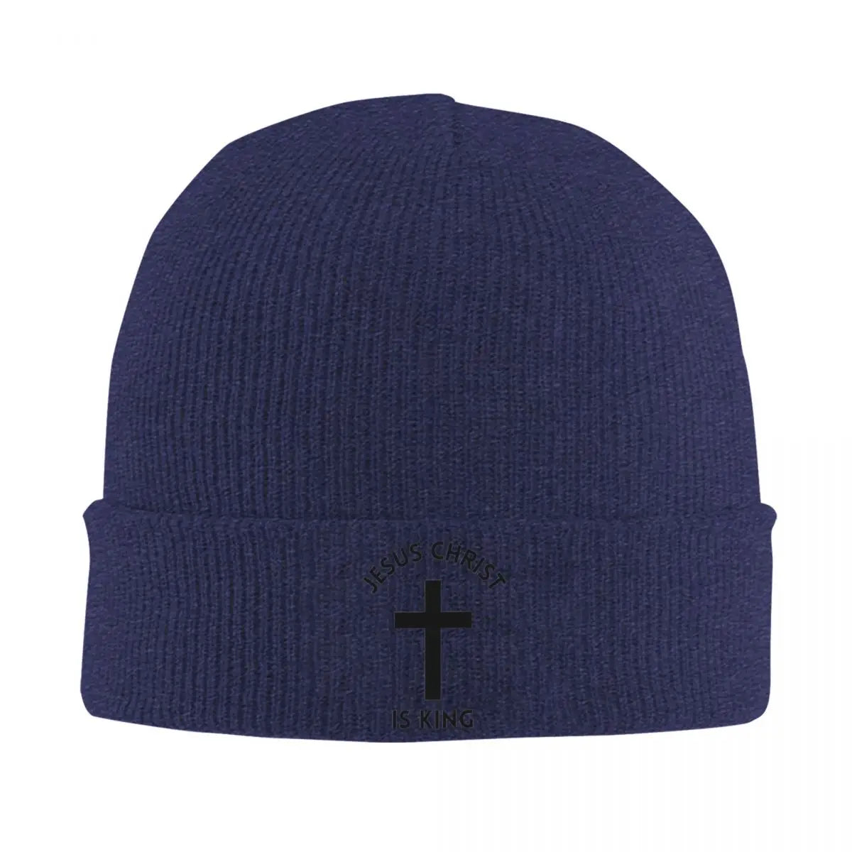 Cappello lavorato a maglia di Gesù Cristo è il re