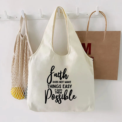 Faith Declaration Tote Bag