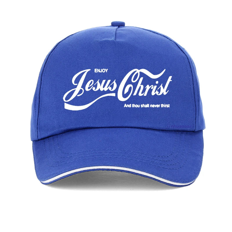 Enjoy Jesus Christ Parody Baseball Cap